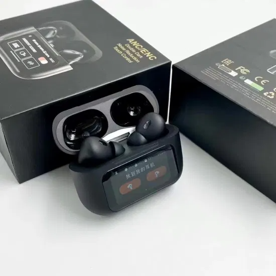 A9 Pro ANC + ENC Smart Display TWS Earbuds